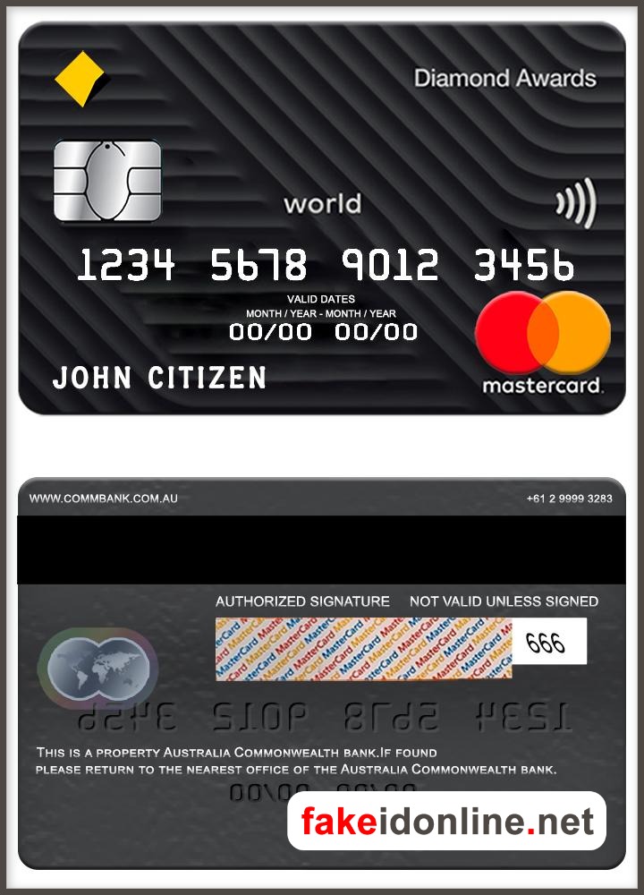 Australia Commonwealth Bank Mastercard